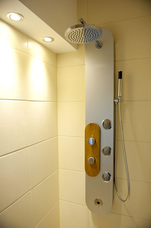 Shower with Multiple Showerheads